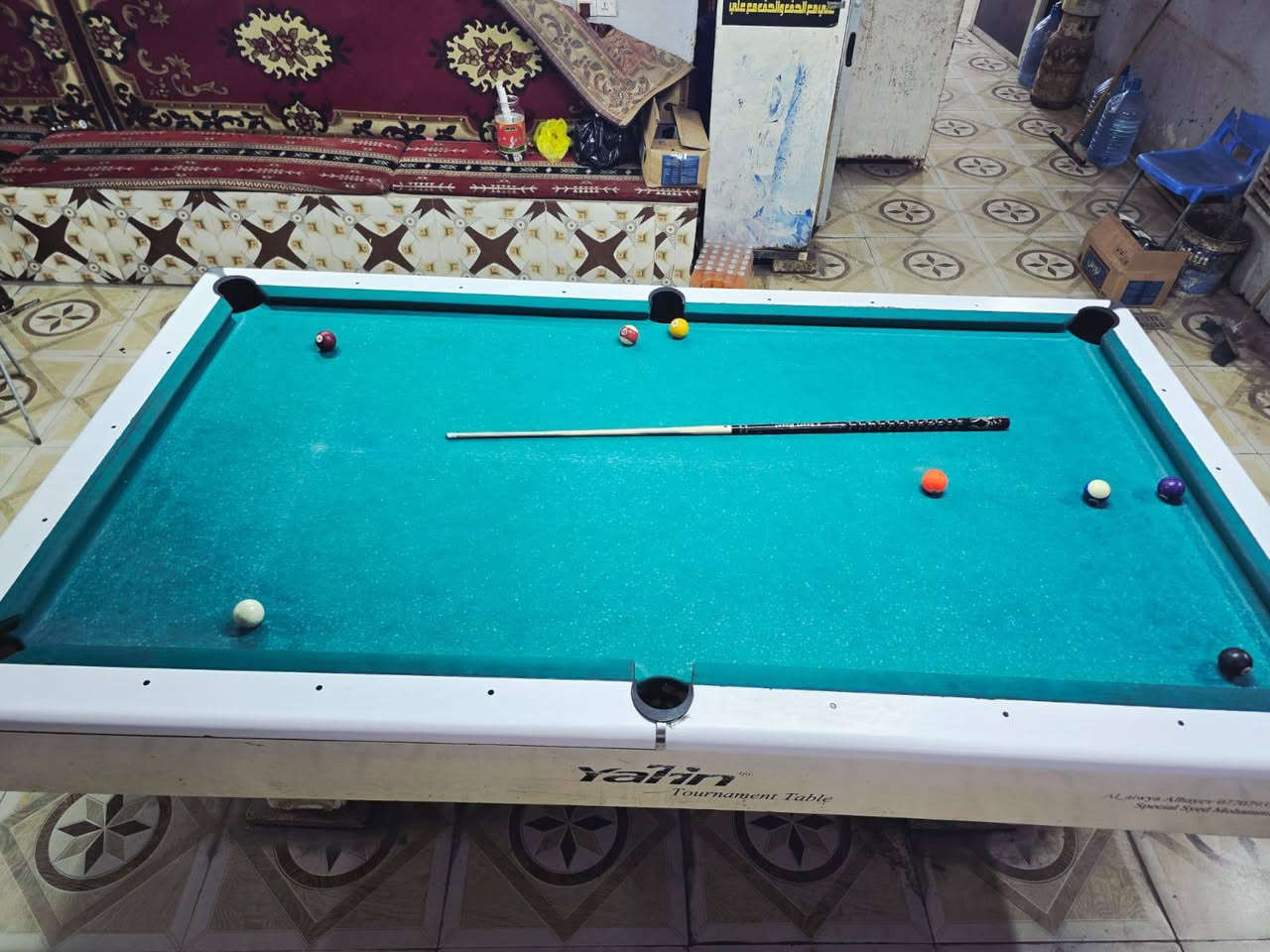بليارد للبيع نضيف مثل مَآتشُوٌفْ  مكانه العماره ميسان قرب كراج بغداد سعره 750 وبي مجال حك جيه
رقم واتس اب فقط
***********
