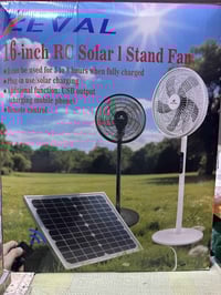 مروحة شحن كهرباء وتشحن على الطاقة الشمسية بطارية ليثيوم حجم ١٢ الف ملي...