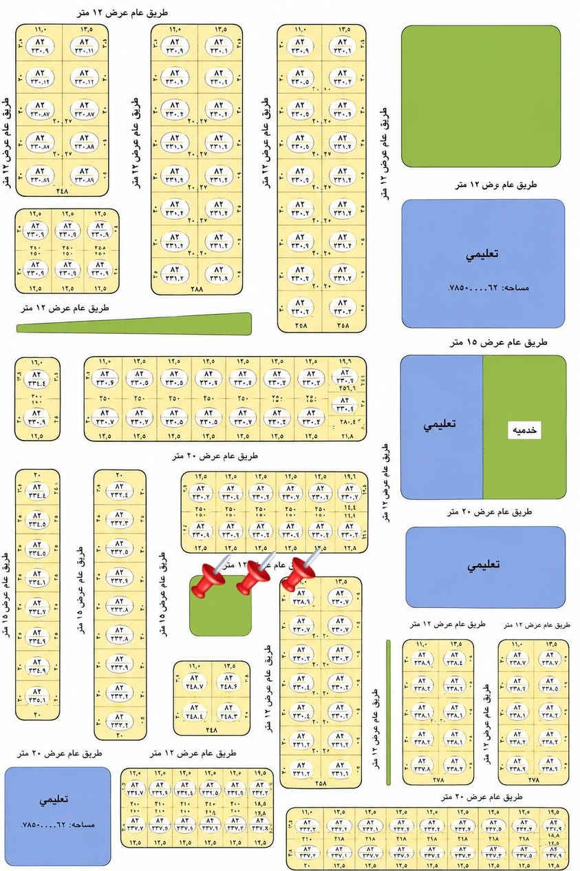 750متر ع حديقه بالمجمع الحكومي  سعر 30وتددللون ***********ابو علي مكتب الركن الذهبي
