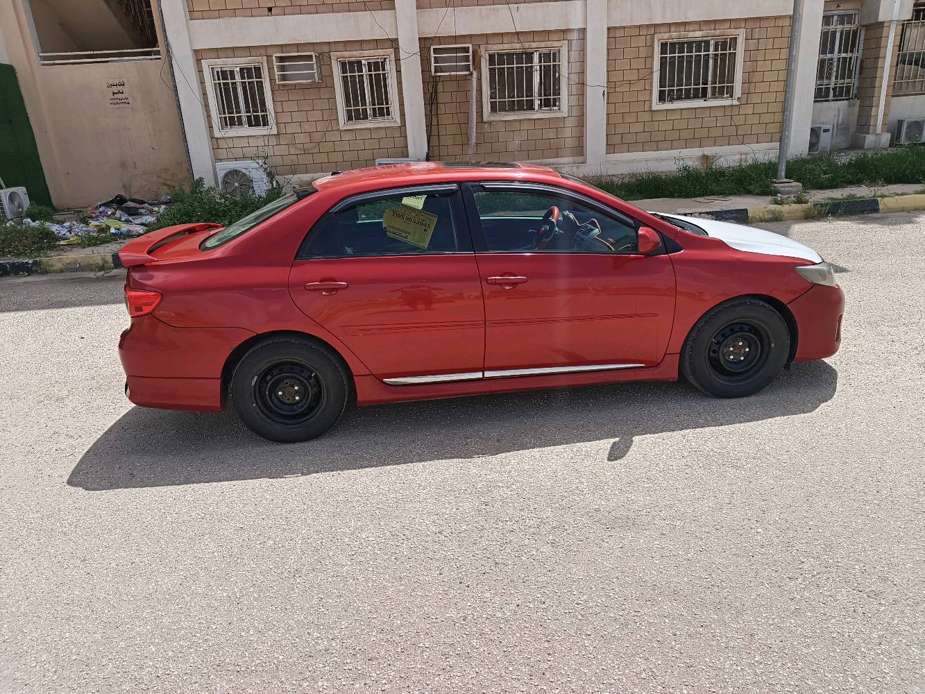 كورلا 2013 سبورت امريكي ثلاث قطع فقط كير ومحرك مكفول لا تنقيص ولا تبخير تبريد ثلج باسمي رقم بغداد مميز
