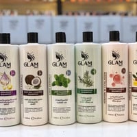 GLAM PRO • شعر جاف ومتقصف • بدون بارابين وسيليكون