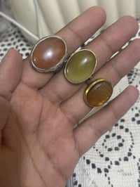 عقيق يماني • فضة990 • واسط