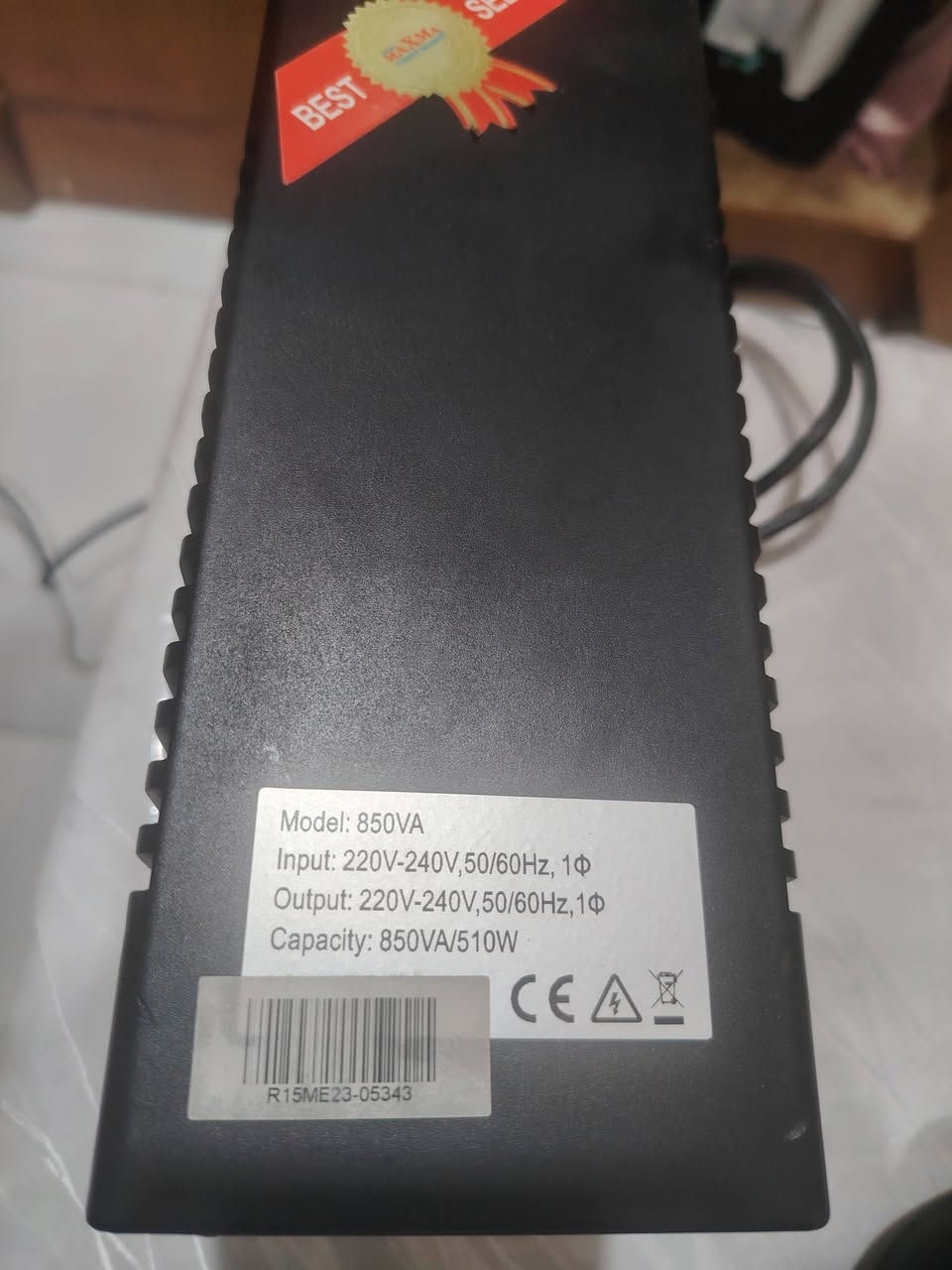 ups  850
عدد ٢ صغير

يوبي اس حجم كبير اونلاين
ابو الشاشه
كلهن ابيعهن فحم
السعر ٥٠ الف
مكاني صالحيه بغداد


**إذا كنت صاحب هذا الإعلان وتريد حذفه لأي سبب، رجاءا أرسل رسالة إلى الدعم الفني**