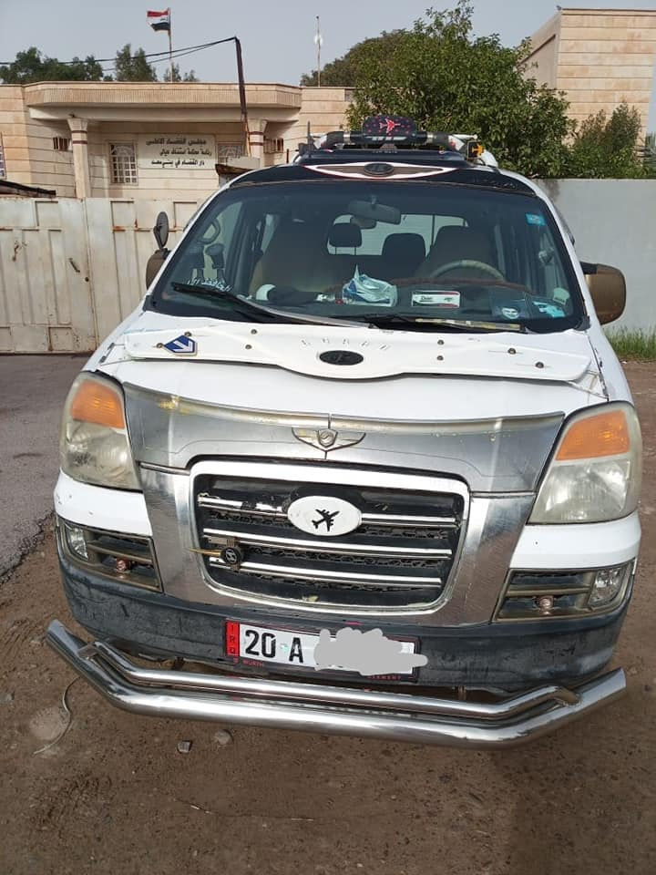 سلام عليكم ورحمة الله وبركاته كيا استاركس موديل ٢٠٠٧ رقم ديالى اللون ابيض رقم انكليزي السياره مكفول تخم تأيرات  تبريد وتدفئه شقال مكان محافظة ديالئ خان بني موديل (***********)
