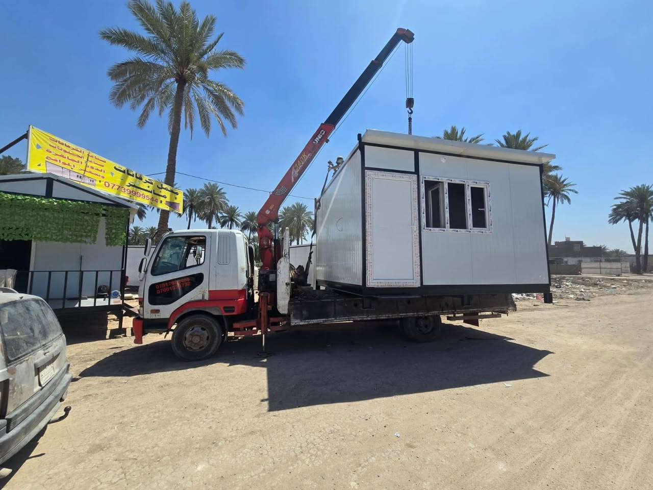 🏠معمل ماستر لصناعة الكرفانات والدور الجاهزه((🔥يوجد مانع حريق ومقاوم حريق💯))يوجد جميع القياسات درجه اولى وحسب الطلب شرط (استلام مهندس) وتجهيز جميع جميع الواقع ويوجد توصيل لجميع المحافظات 🚚🚚 وبأسعار مناسبه الموقع ((🛑 بابل طريق حلة ديوانية منطقة المعيميرة 🛑 )) للاستفسار
*********** 📞📞☎️☎️
***********
