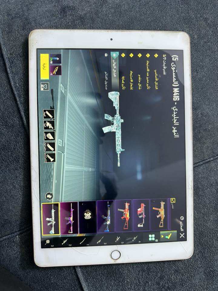 السلام عليكم ايباد ٨البيع ﮼مع حساب بوبجي مستوى ٨٠ موضح لكم بل صور سعر ٣٥٠الف   تفاصليل اتصل *********** مكان بغداد
