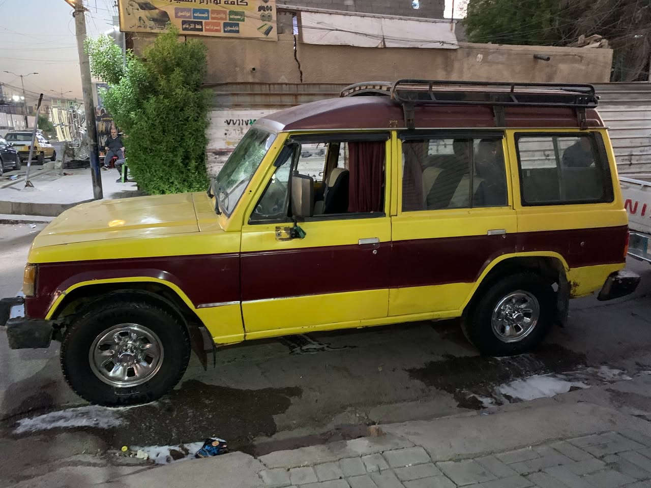 للبيع باجيرو موديل 87 محرك بطه2500 سياره خير من الله    هيه وخطهه  على الااورفلي السعر 48 بيهه مجال 

مكانهه الااورفلي 
رقم ***********
