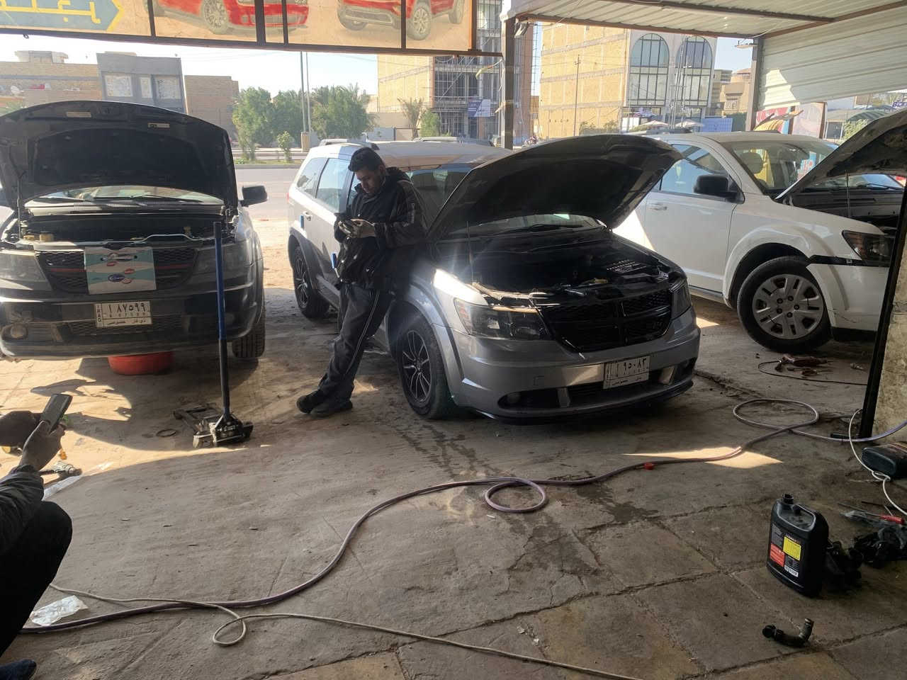 عمل اليوم مركز R/Tالناصريه الشعله مقابل دائره المصب العام ***********@
