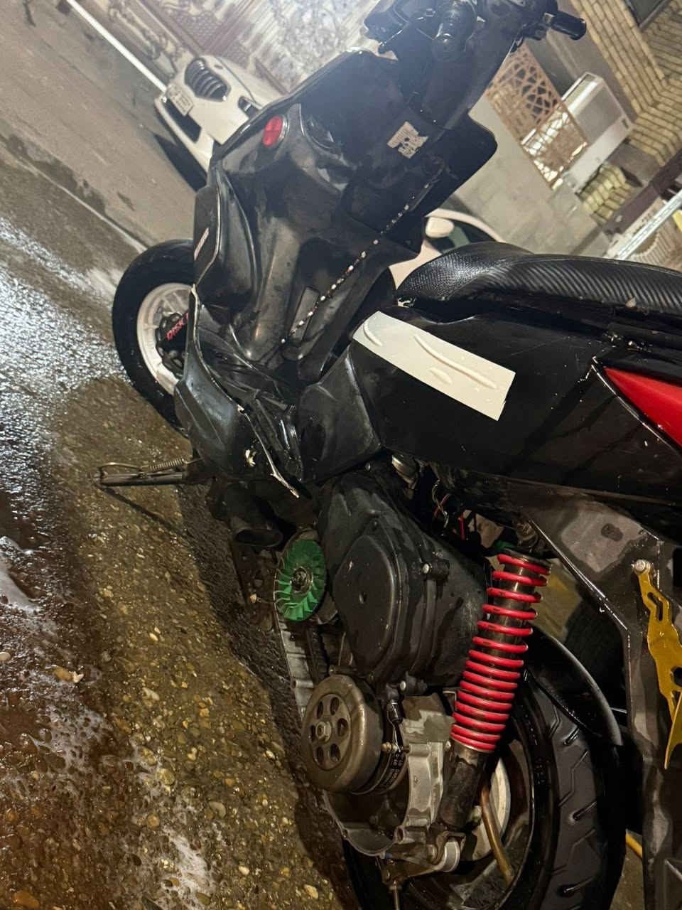 سلام عليكم دراجه ماكس مضلع للبيع  الدراجه بيه نقوصات بسيطه الكفرات مصبوغه كلج امامي رياضي دراجه شلعه ومعدل نار   صالنصه صجميه اصلي   ويل امامي تك رياضي واحد عندي ويل امامي بلادي اصلي ويه الدراجه السعر 350وبيه مجال ماسنجر متواجد ***********
