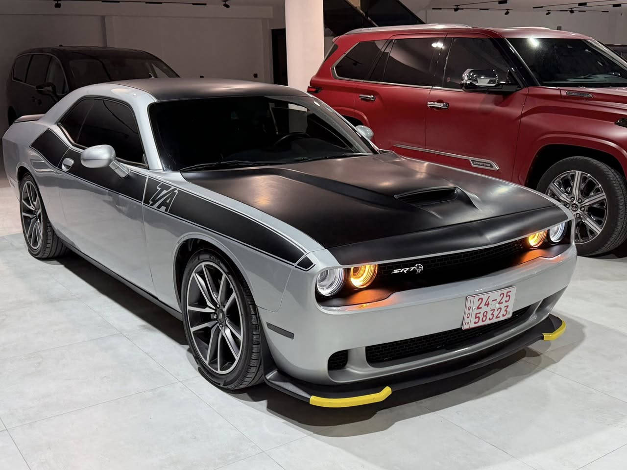 #سعر_مناسب_جدا

Dodge Challenge 2023 Gt plus

حجم المحرك V6 (3.6L)

ماشية ١٢ مايل فقط زيرو

المواصفات :

بصمة تشغيل

بصمة أبواب

تشغيل عن بعد (Remote Start)

فتحة سلايت

صندوق كهربائي

كشنات تحكم كهربائي+ خزن ميموري

كشنات مخمل

كشنات الامامية تدفئة تبريد 

استيرن تدفئة

تحكمات استيرن

حساسات خلفية+كاميرا

مانع انزلاق+ABS

Apple Car Play

Android Auto 

وضعيات القيادة Drive Modes

وبقية المواصفات مواصفات المعروفة

وارد امريكي فقط  حالة سرقة جملوغ  بنيد بخ امريكي 

للسعر٢٠٤$

كاتى بدون ارقام  تترقم شمالي فقط 

العنوان دهوك

للاستفسار

***********

***********
