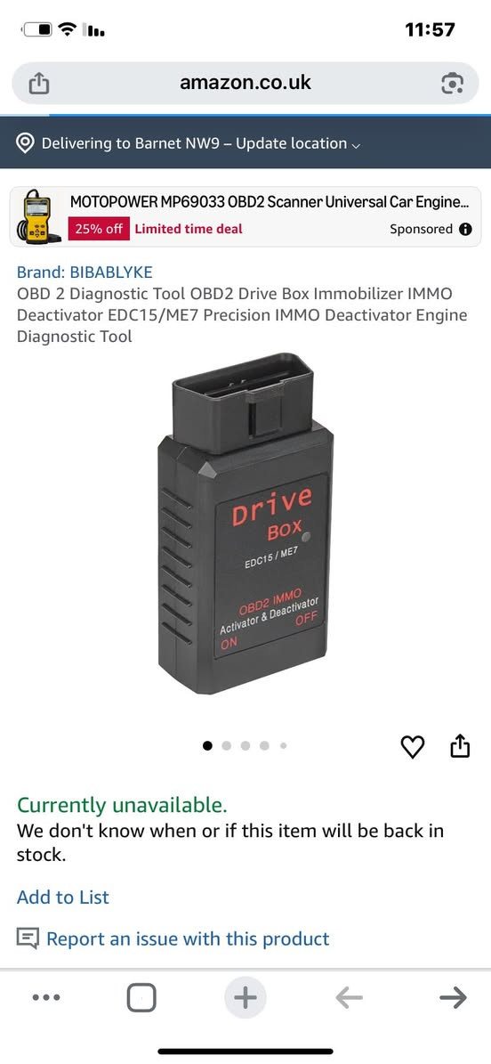 كاشف اعطال السيارة
مزاد


**إذا كنت صاحب هذا الإعلان وتريد حذفه لأي سبب، رجاءا أرسل رسالة إلى الدعم الفني**