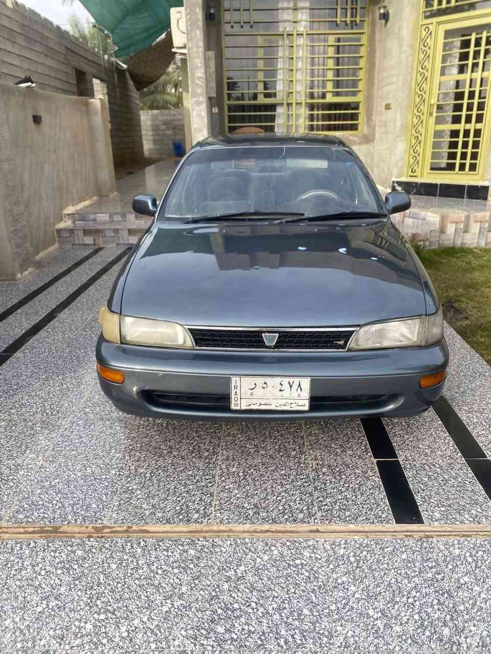 السلام عليكم سنه سعيده أنشأ الله على جميع 
كورلا 1994 رقم صلاح الدين مشروع وطني 
مصبوغة عام بدون ضربه 
تخم تاير جديد 
صدر كير محرك كاله 
خير من الله 
السعر 50 وبيه مجال 
المكان تكريت 
الاتصال ***********
***********
