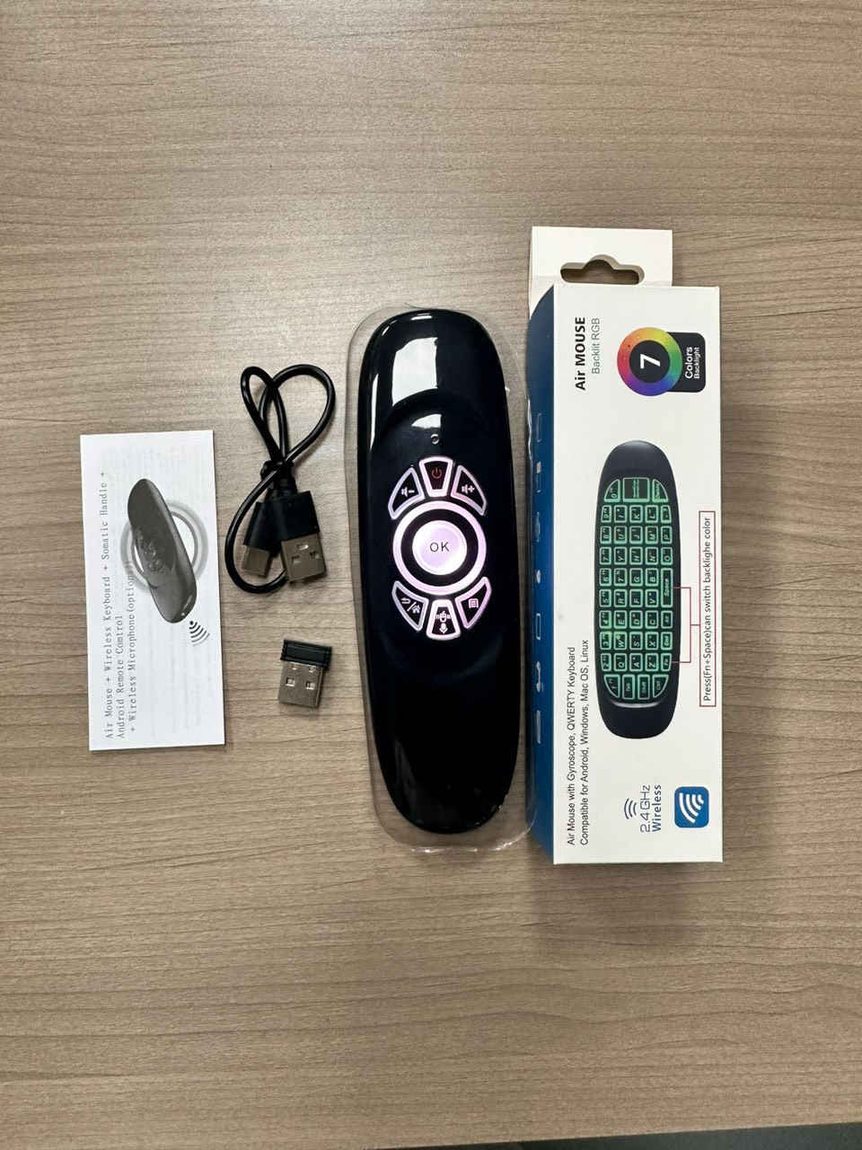 🔥🔥🔥Super handy Air Fly Mouse! 😍😍😍Ultra-smooth air remote control operation
Compatible with mobile phones, computers, TVs and projectors for all devices
Long-distance control, free your hands, perfect for office work and watching dramas
Smooth and sensitive touch, essential gadget for home & office!
🌍WeChat：19207038499
☎️WhatsApp：+8613802567011
#AirFlyMouse #SmartRemoteControl #OfficeMustHave #DigitalGadgets #BlackTechElectronics


**إذا كنت صاحب هذا الإعلان وتريد حذفه لأي سبب، رجاءا أرسل رسالة إلى الدعم الفني**