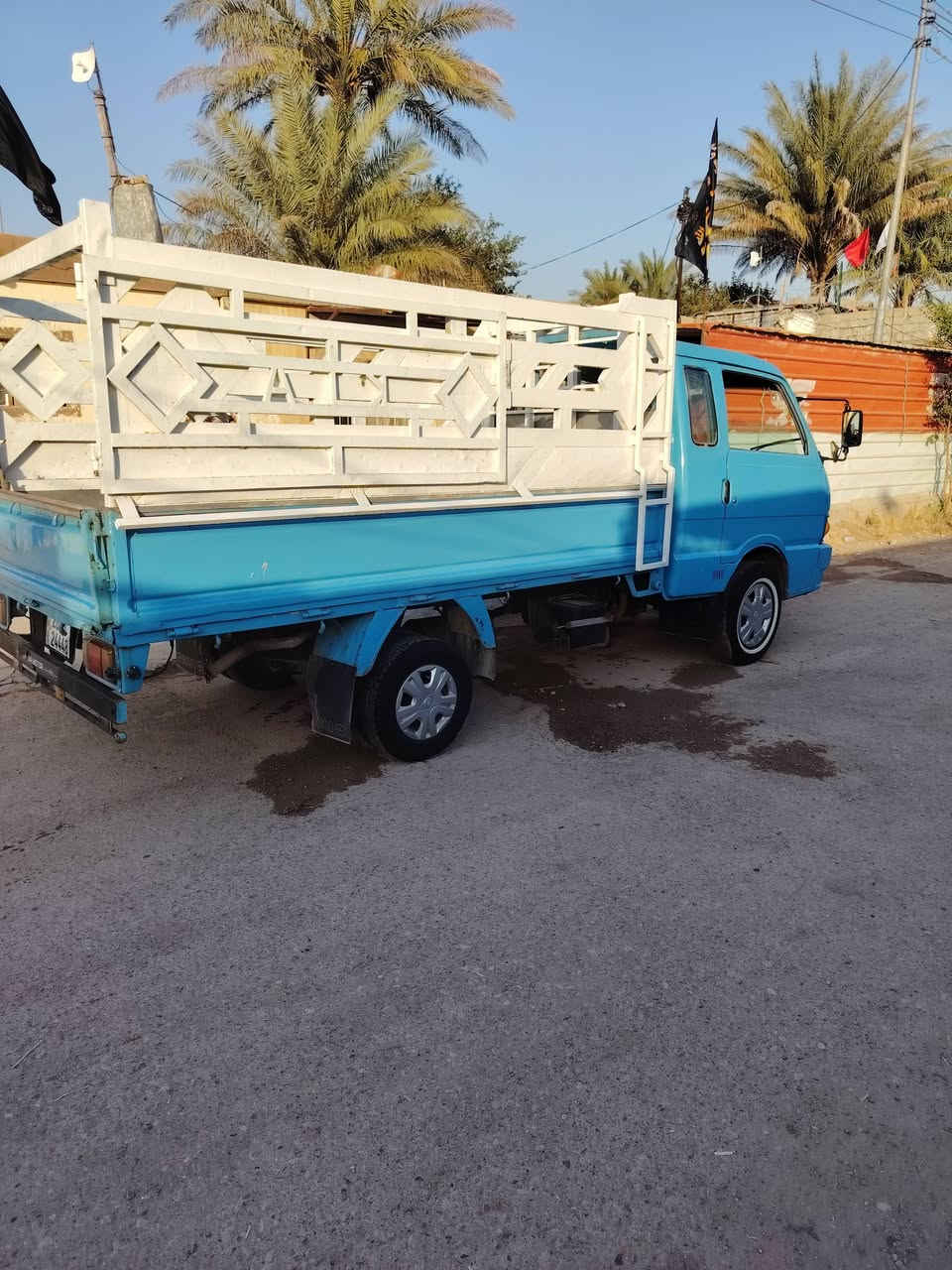السلام عليكم
كيا بنكو للبيع موديل ٩٦ سياره مكفوله   رقم شاصي واضح 
رقم ديالى شرط التحويل  مكاني ديالى باتري جديد تخم تاير جديد سياره انضف من الصوره سياره جاهزه منك لشارع
السعر ٦٥ وبيها مجال السياره متعوب عليا الموشراي لا يكسر بحلال العالم
***********
