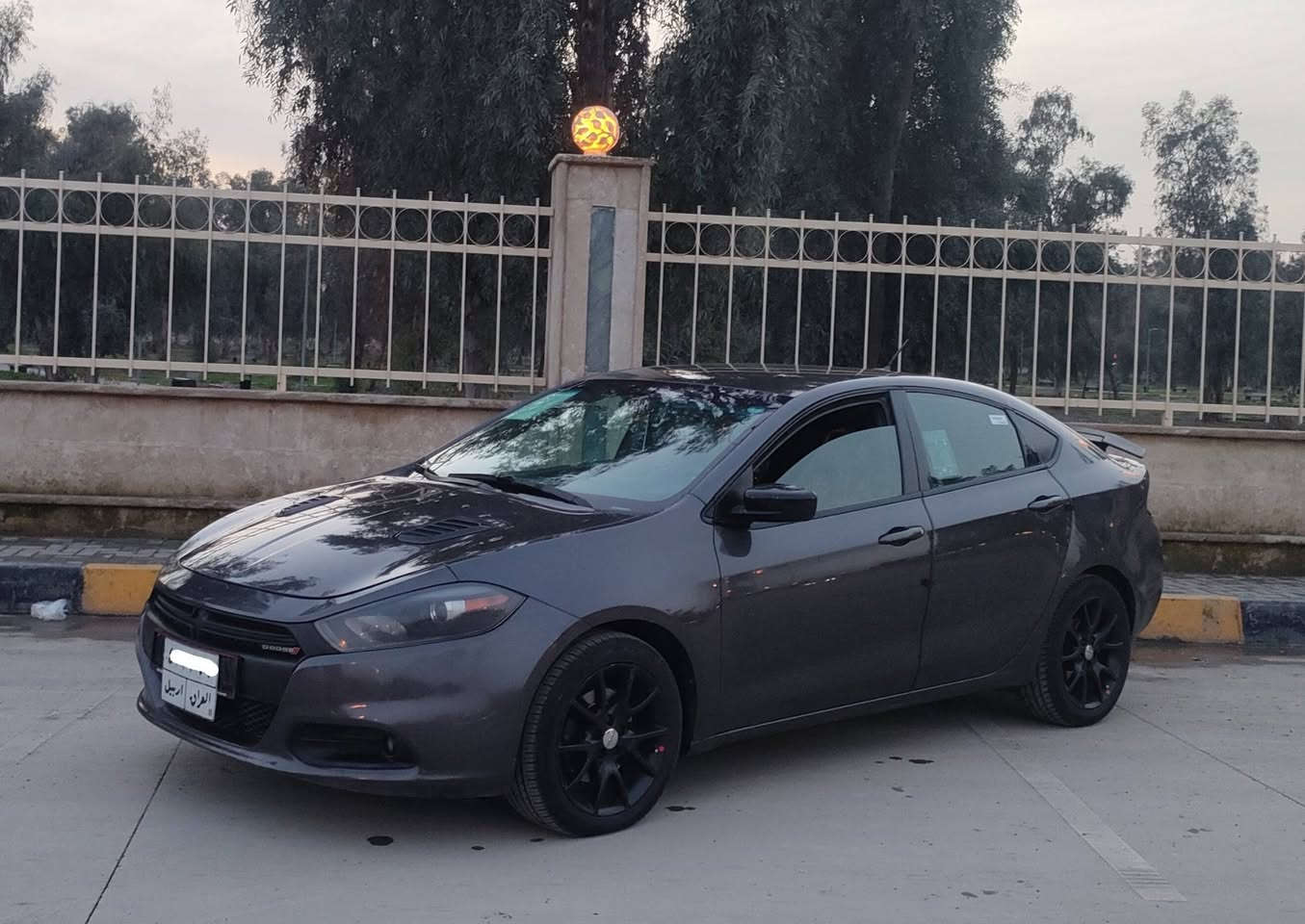 سلام عليكم.. دارت 2016.. فئه رالي موصفات.. جامات كهرب تبريد ثلج تحكمات ستيرن كير اوتومتيك. شاشه كبيره جميع موصفات سياره بيها. شاشه تدعم كار بلي وجي بي اس..كامره خلفي دواره بلادي كشنات هيتر مرايات هيتر وقلاب شاشه اعطال دشبول. ويل كب 18بلاك اسبور لايت زنون بلادي دبل كزوز خلفي مكينه 2400 المرغوب..سياره جديده... ماشي 120 الف... بأسمي هزه جديده رقم اربيل.. صبغ بيها جاملغ خلفي فقط.. جاملغ امامي مبدل اصلي بدون صبغ..... شرط وكاله وتحويل سعره 91$.... ***********........ ***********
