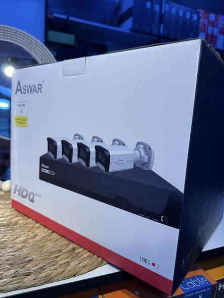 السلام عليكم توفر كت اسوار ip 5MP 
يوجد جمله + مفرد 
كل منتاجات شركه اسوار
