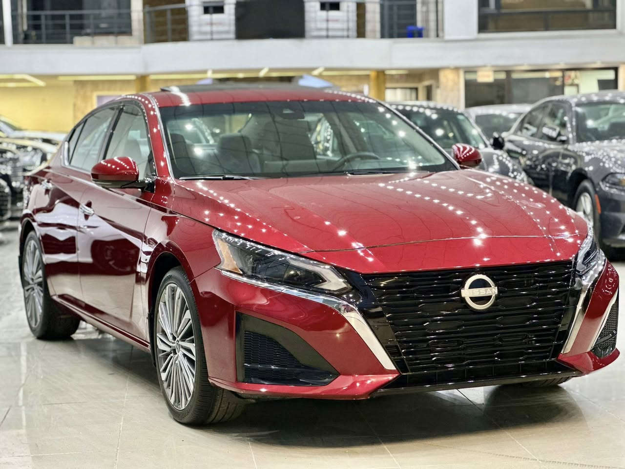 نيسان التيما 2023 SL فول. فتحه جلد 5 كامر. جاملغ ربع بوند بدون داخل بدون ايرباگ $165
***********
***********
