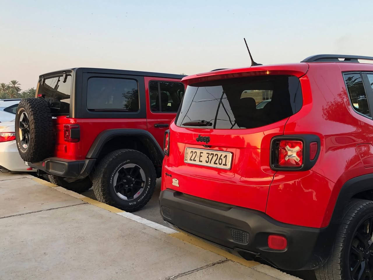 مواصفات
جيب رينيجيد موديل2017

لون أحمر مميز🚗

المكينة2400 اقتصادي وقوي

قير أوتو — دفع رباعي 4×4 (فور ويل)

المواصفات:

Black Top

حادثة  جاملغ  الأمامي والبنيد،  

سيارة اقتصادية وعملية جداً 

رقم اربيل بأسمي تريد وكاله او تحويل 

سنويه مجدد لحد 2029شهر 6

💰 السعر:123$

📍 الموقع:ديالى خانقين 

📞 ***********
