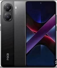 Poco X7 pro للبيع لون اسود ذاكره (512) ملحقاتها كامل مابي ولا شخط  مام...