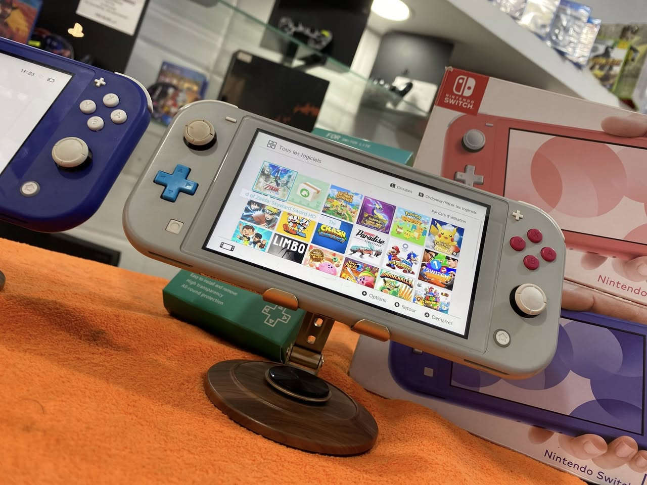 NINTENDO SWITCH LITE
NEUF =42000
ETULISE MFLACHIA =29000
ETULISE NON FLACHI= 23000


**إذا كنت صاحب هذا الإعلان وتريد حذفه لأي سبب، رجاءا أرسل رسالة إلى الدعم الفني**