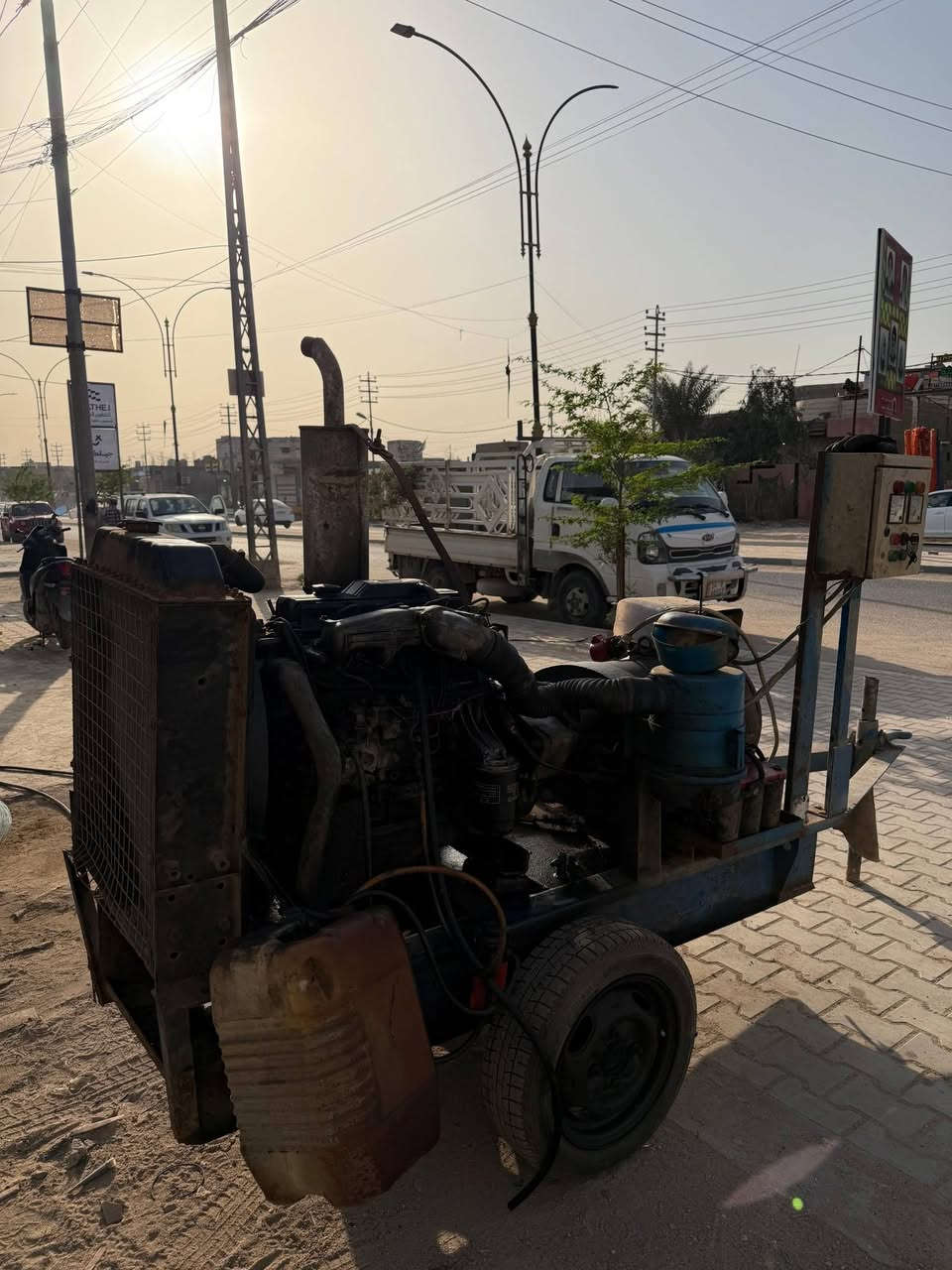 سلام عليكم مولدة كيا مولدة نضيفة 30 كيفي شاصي سحب وين مايعجبك محرك بي تبخير بدون باتري تجي تفحص واحملك عليهة السعر 10 ورقات 
 بكاني البصرة تنومة كردلان 
للستفسار ***********
