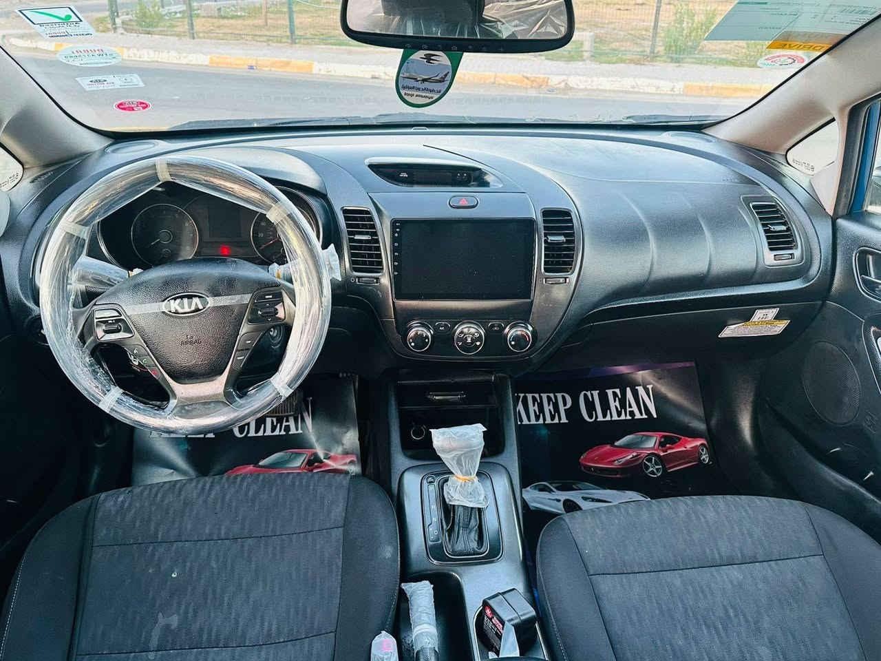 سلام عليكم كيا فورتي لبيع موديل 2014صبغة اولى مكينة 1800 دوش سيارة جاهزة مكينة وكير وصدر تبريد ليبل واحد حادثها خشم الجاملغ السعر 106وبيها مجال مكان السيارة البياع الاتصال ***********
