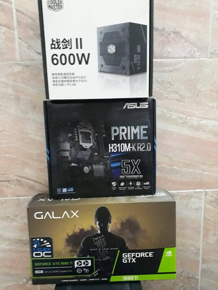 حاسبة للبيع
كارت الشاشة gtx 1660 ti
i5_th9المعالج.
وتبريد مائي على المعالج deepcool 
رامات 2*8 
ذاكره تيره hhd و 250؛ ssd
والاغراض كلها علبها موجود المذربورد و الكارت و المعالج و البور سبلاي و المبرد هم
السعر 550 الف مكاني البصرة التنومة


**إذا كنت صاحب هذا الإعلان وتريد حذفه لأي سبب، رجاءا أرسل رسالة إلى الدعم الفني**