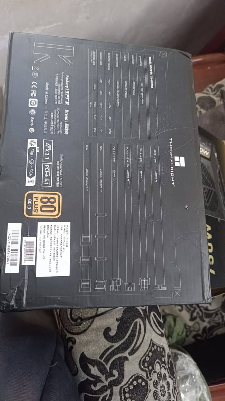 باور Thermalright 750W Gold جديد يدعم ATX 3.1 وكروت الـ 40، السعر 100الف مع التوصيل


**إذا كنت صاحب هذا الإعلان وتريد حذفه لأي سبب، رجاءا أرسل رسالة إلى الدعم الفني**