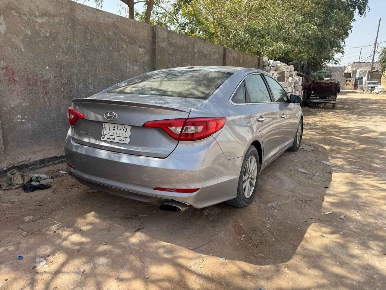 للبيع سوناتا ١٧ وارد أمريكي حادث جاملغ الخلفي فقط السيار بيه صبغ احزام اثر شخوط  وعندي تصوير فيديو قبل الصبغ السعر 90 ورقه  مكاني بلنجف 
*********** النجف, العراق
