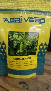 متوفر بذور باميا 🌱 🌱 :  ALNASR – AGRIVERD (أصل هولندي – معالجة بمادة T...