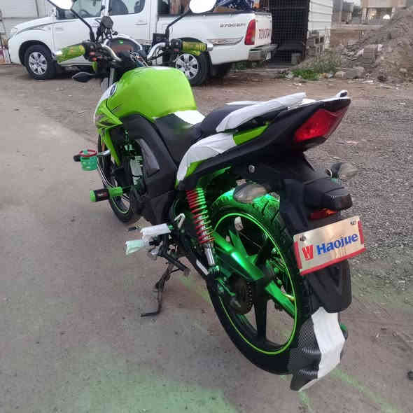 السلام عليكم 
للبيع هاوجي موديل 18 مشدود بنهايت ال19 
الدراجه نضيفه المحرك اسبانهه ممدود علي الدراجه مسجله 
السعر 15ورقه وبي مجال حك الجيهه العنوان الرمادي سجاريه الاتصال على الرقم ***********
ادمن وافق
