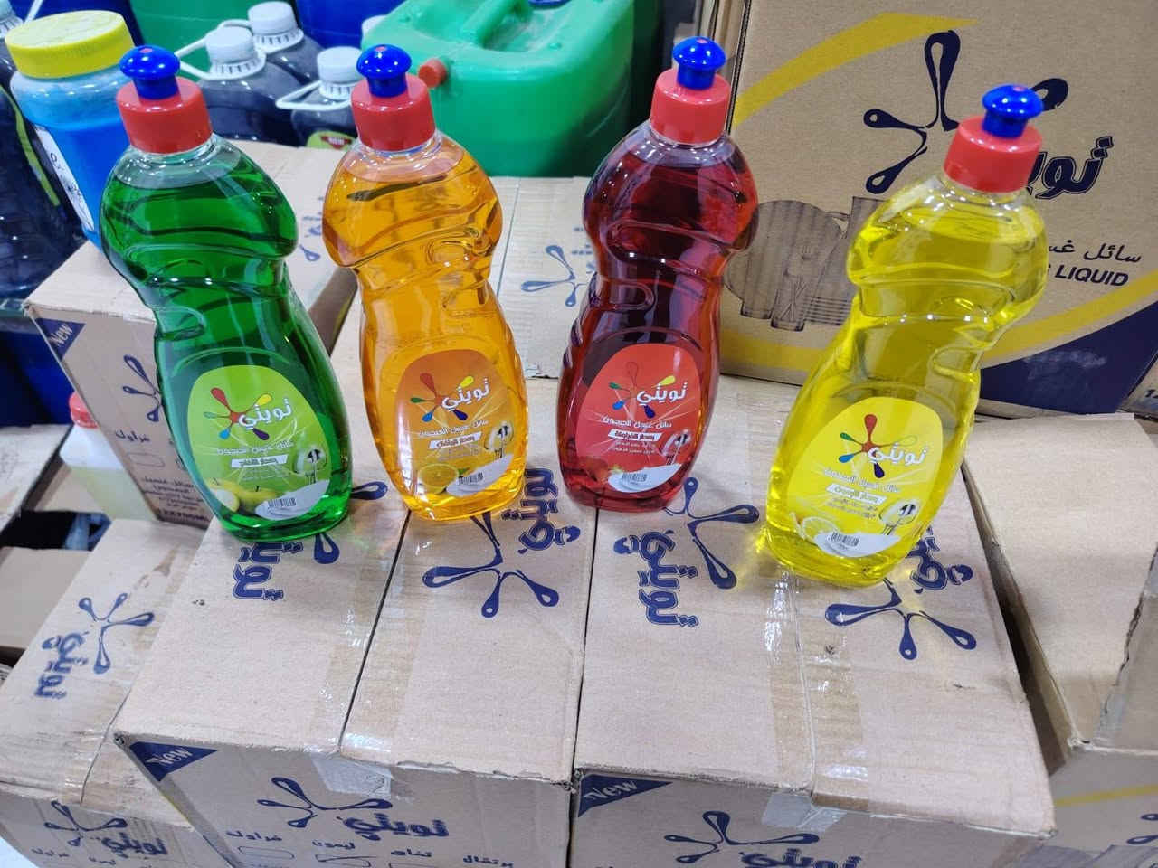 السلام عليكم اخوان يتوفر لدينا زاهي تويتي وزاهي اي وان جمله جلكان ٢٠ التر و١٠ التر ٥ التر و برميل ٢٢٠ التر الأصحاب محطات الغسل السيارات بل جمله افحص منتجاتنا أمام العين اسعارنا جوى سوك ويضآ يتوفر لدينا شابو غسيل سيارات ٥التر تواصل معي واتس *********** اخوكم ابو كرار البصره
