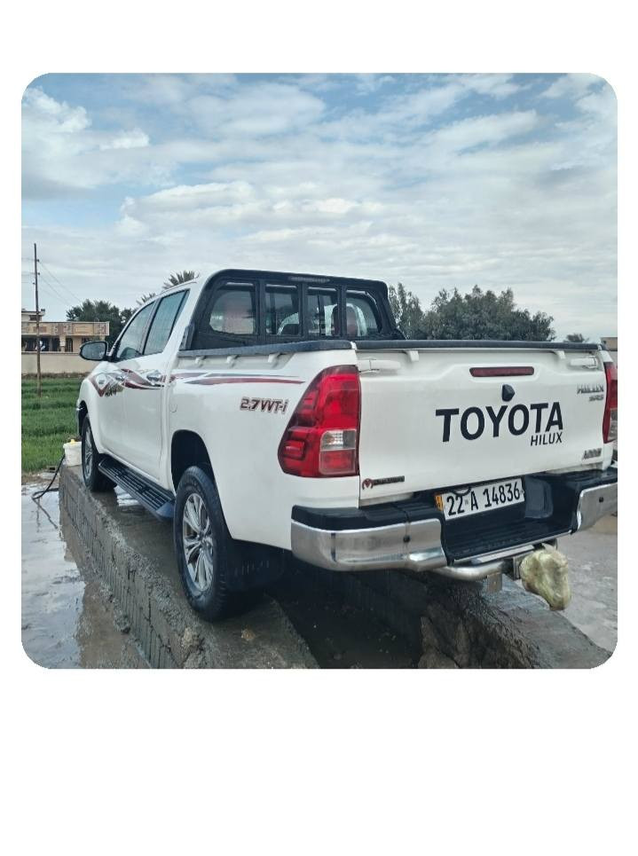 السلام عليكم( هايلوكس) (للبيع) كفاله( عامه) تحويل ثاني (يو۾) موנيل (2017)(العنوان)(بابل) ناحيه( النيل) اتــــصــــــال( ***********)بيع او مراوس
