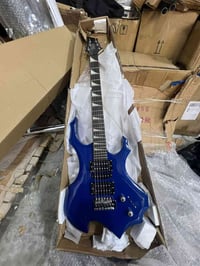 گيتار كهربائي • لهب أزرق • مع التوصيل