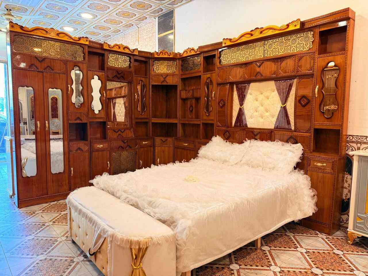 بمناسبة عيد الاضحى المبارك🌙🎊💵
يعلن (معرض الجشعمي ) 
غرف نوم للبيع بالنقد  والتقسيط 
غرفة نوم صاج عراقي 
السعر بالاقساط:
القسط: 146

 للأســتفسـار
‏***********
‏(

كافه الموظفين الذين يمتلكون ماستر كارد
#للموضفين الدوله- والجيش - والشرطه - والمتقاعدين - 
 
او زيارة موقعنا 🚗
 
#العنوان
الانبار- الرمادي-التاميم - القادسيه الاولى شارع المشاتل - قرب ركن المدينه
