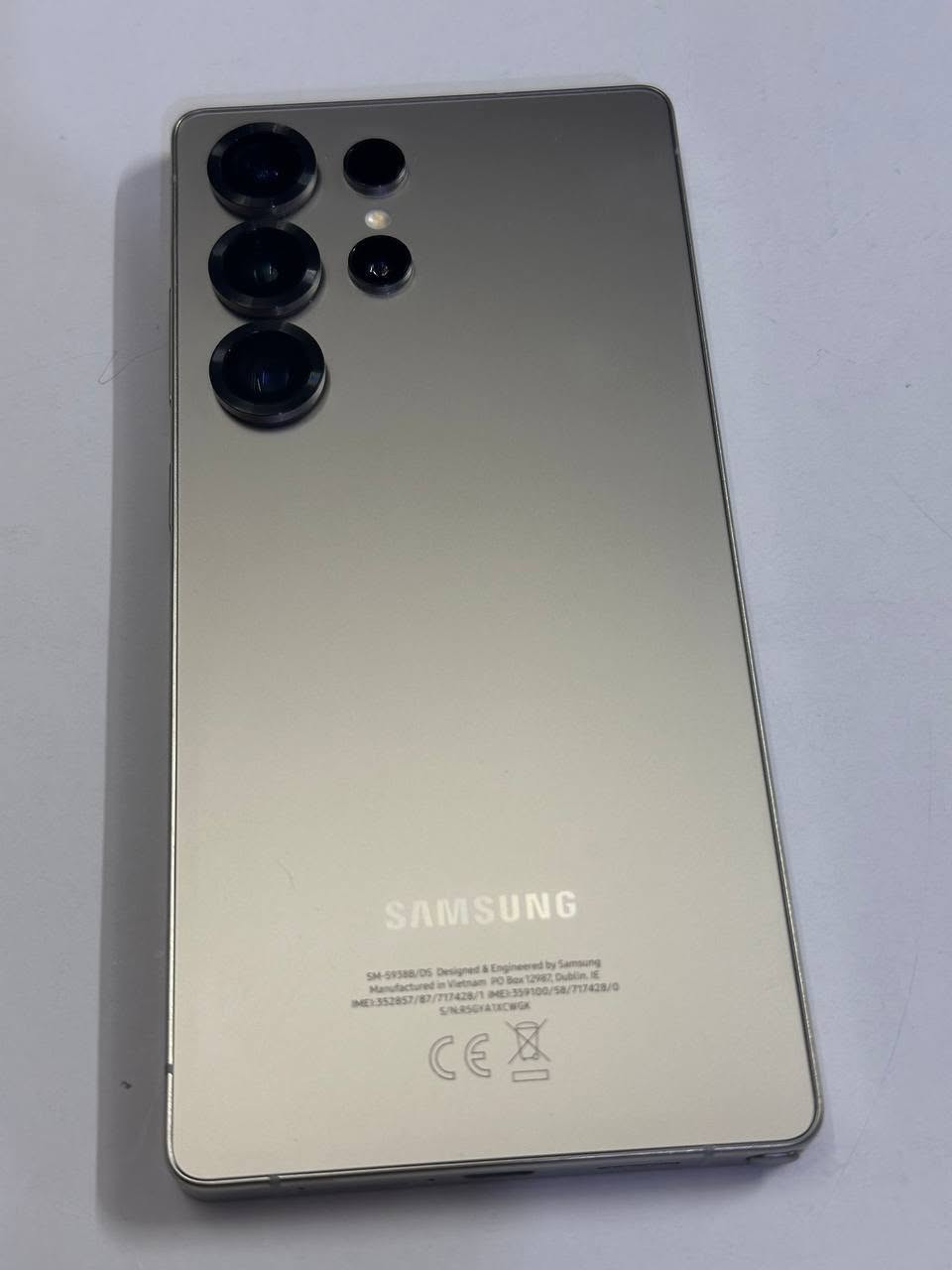 📱 للبيع Samsung Galaxy S25 Ultra

* اللون: تيتانيوم ذهبي
* السعة: 256
* الجهاز نظيف جدًا، استخدام خفيف، بدون أي مشاكل.
* كارتون موجود مع الضمان الرسمي.
* كل شيء يعمل بكفاءة 100%.

💰 السعر: 1,250,000 دينار عراقي (قابل للتفاوض البسيط ).

📍الموقع: بغداد الشعب 
📞 للتواصل: ***********
