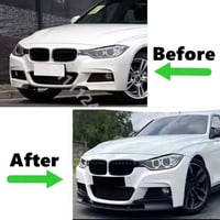 لحية bmw f30 اسود لامع تجي 4 قطع  سعرها 35 الف نهائي  توصيل موجود بغدا...