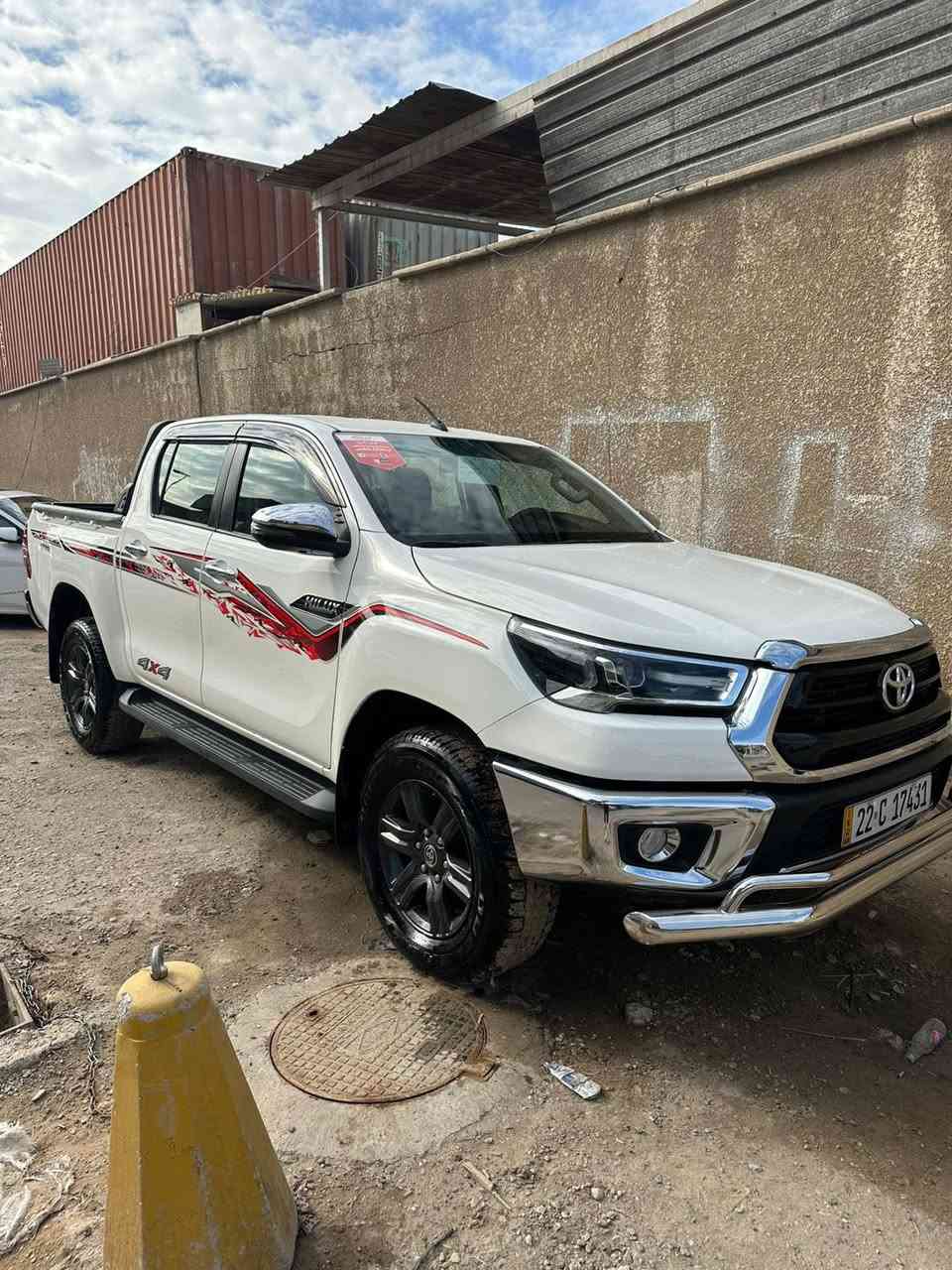 السلام عليكم بيكب هايلوكس 2024 مكفوله من كلشي سياره بحاله الوكاله بعدها داخل الضمان بعدلها تلث تبديلات دهن داخل الوكاله 
_ماشيه 10 الاف
-شحن لاسلكي
-بصمه شاشه جبيره
-كشاف بنيد
- كامره خلفيه
-دوشمه كامله ارضيه زائد كشنات جلد خياط ستيرن 
درع امامي خلفي 
-تاير جبلي 
رقم اربيل تحويل مباشر 
-السعر 36$
-*********** رقم الهاتف  غير متواجد عل نت
