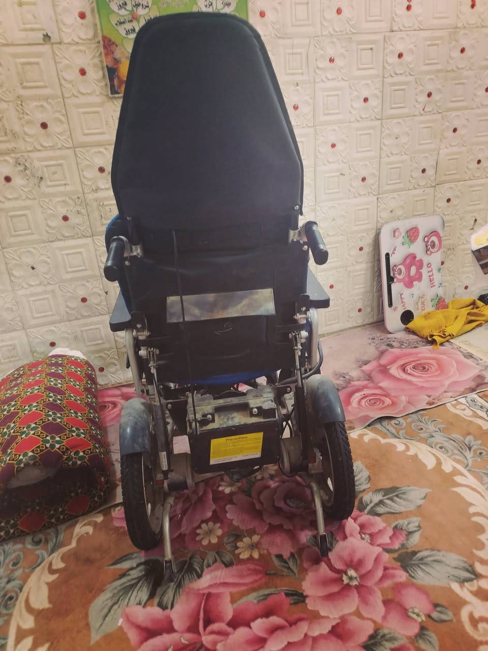 سلام عليكم عربانه كهربائيّة مستخدم سعر 450 عنوان نجف رقم جوال ***********
