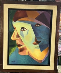 لوحة تأملات • ألوان زيت • ٦٠×٨٠سم