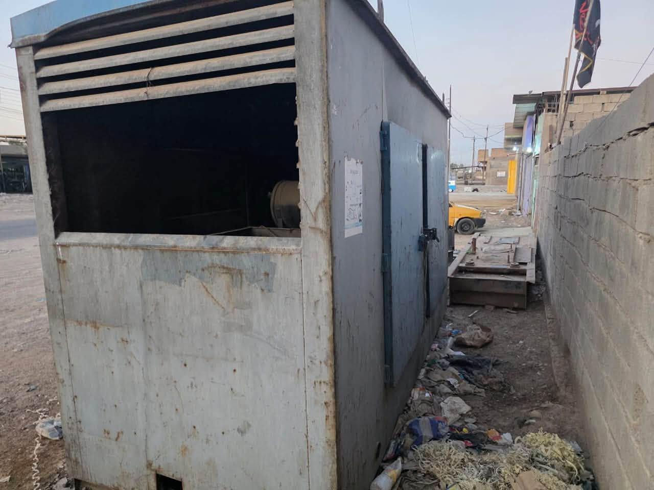 للبيع مولدة نوع سكانيا 124 عاطلة فارة يطق. توليد 400 كيفي
ابيع كوم حديد السعد 48 قفل العنوان بغداد المعامل
***********
***********
