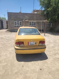 سمند موديل 10 للبيع مصفره هيه وغرامات بسمي سياره حلوه ما ناقصه شي مكين...