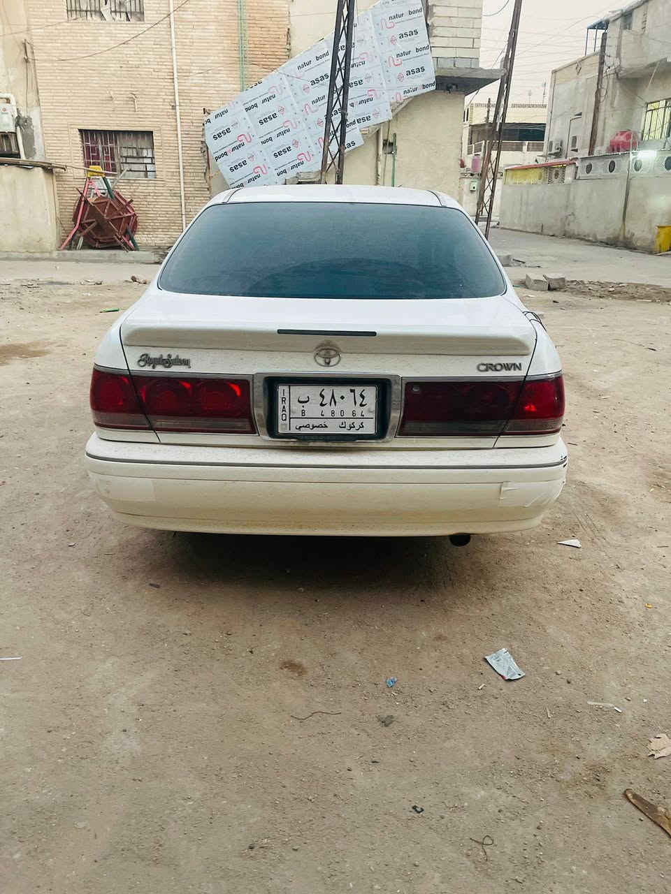 سلام عليكم ملكه جنون للبيع 2003 مكفوله من الكصه والنقل او حته من الضربه السياره حلوہ و نضيفه بس قطعتين تبديل للجماليه رقم كركوك انكليزي تحويل ثاني بسمي السياره عنوان البصره السعر 123وبيهه مجال للطيبين 
الرقم
***********
