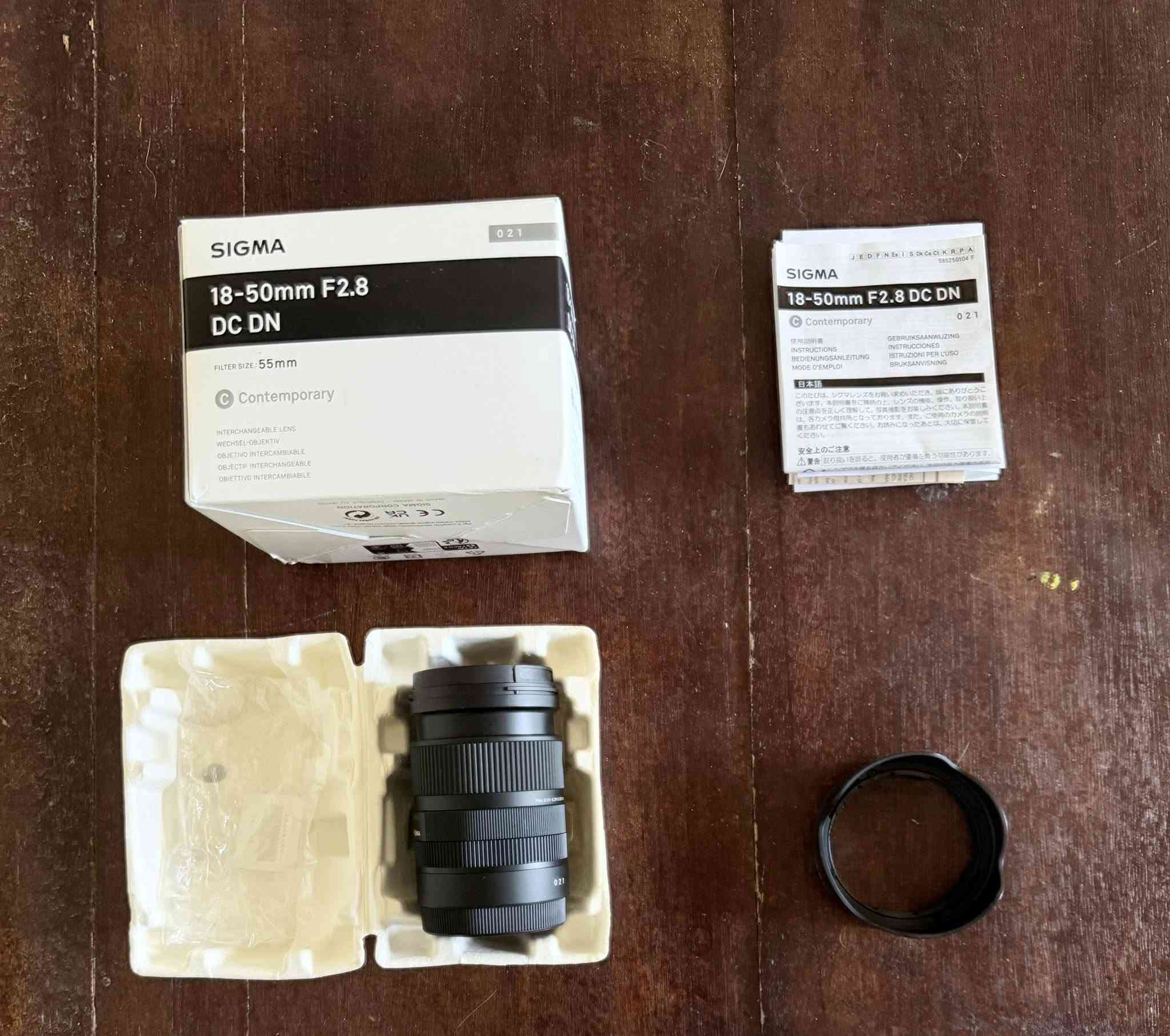 للبيع عدسة Sigma 18-50mm F2.8 DC DN

نظيفة جداً ومستخدمة قليل.
ما بيها أي خدوش على الزجاج.
تجي ويه العلبة الأصلية والـ hood.

سبب البيع: حولت اهتمامي أكثر لتصوير البورتريه.
المهتمين فقط يراسلوني خاص 🌿


**إذا كنت صاحب هذا الإعلان وتريد حذفه لأي سبب، رجاءا أرسل رسالة إلى الدعم الفني**