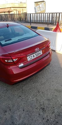 سوناتا موديل 17 وارد امريكي محرك GDi 2400 حادثه جاملق وبنيد سعرها 120و...