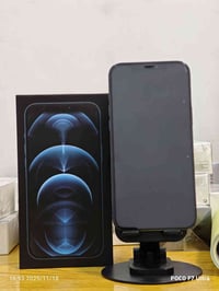 يتوفر جهاز ايفون 12 برو ماكس ذاكره 256كيكا بايت جهاز جديد كما موضوع في...