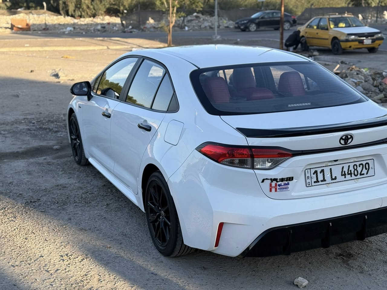 كورلا هايبرد 2025 فئه S بلاك ادشن الفول 1/1
ماشية 10 تالاف كيلو فقط مكفوله كفاله عامة من كلشي 
رقم بغداد الجديد تحويل مباشر

مكان السيارة : بغداد حي الجهاد 
تواصل : واتساب فقط***********
***********مفتوح اتصال 

سبير ما نازل السيار كامل على وضع شركة
كاعيات بعدها بالجيس 

مواصفات ال S معروفة
داخل احمر كراسي جلد + كهرباء محرك 1800 هايبرد HEV 
سياره كت كامل بلاك ادشن بلادي داخل جلد احمر بلاد 
بصمة دخول بصمة ابواب بصمة تشغيل رادارات 360 
ويل كب اسودحجم 18 اسود تايرات بريجستون 
شاشة جبيرة تدعم ابل كار بلي 
 سلايد روف ( فتحة سقف ) دشبول دجتل كامل سايد بريك بصمة اوتو هولد درايف مود وضعيات قيادة ويل جبير حجم … وبعد اهواي مواصفات ….
سعر 157 وبيها مجال
