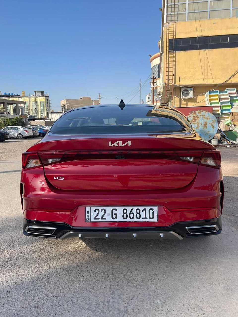 K5 موديل 2023
بسعر راح يكون 30.000000مليون🔥🔥
خليجي وكاله نم بالضمان
جيتي لاين فول الفول داتا شو
5 كامرات رقم اربيل سنويه وهزه جديد
مكفول كفاله عامه عدا رصعه بالجاملغ الخلفي
ماشي 42 الف تحويل مباشر بأسم المشتري فقط 
فرع الكريعات
للاستفسار
☎️***********
 #k5 #كيفايف #كورلا #كروز #هايلندر #روج #بيوايدي #النترا #بغداد #شركه_سامر_الفياض #شركه_الفياض
