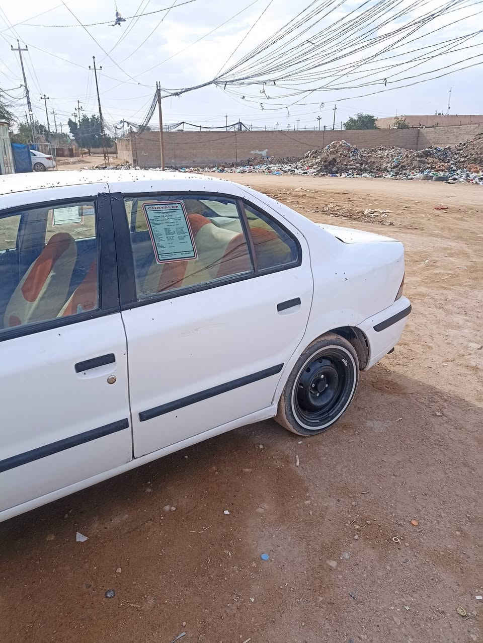 سمند مديل 11 رقم نجف مكفوله من الضربه محرك وكير وحداديه وكهربايت جددد دواخل جديده سنويه صاقطه تخم تاير السعر 30 وبيه مجال مكان نجف ***********
