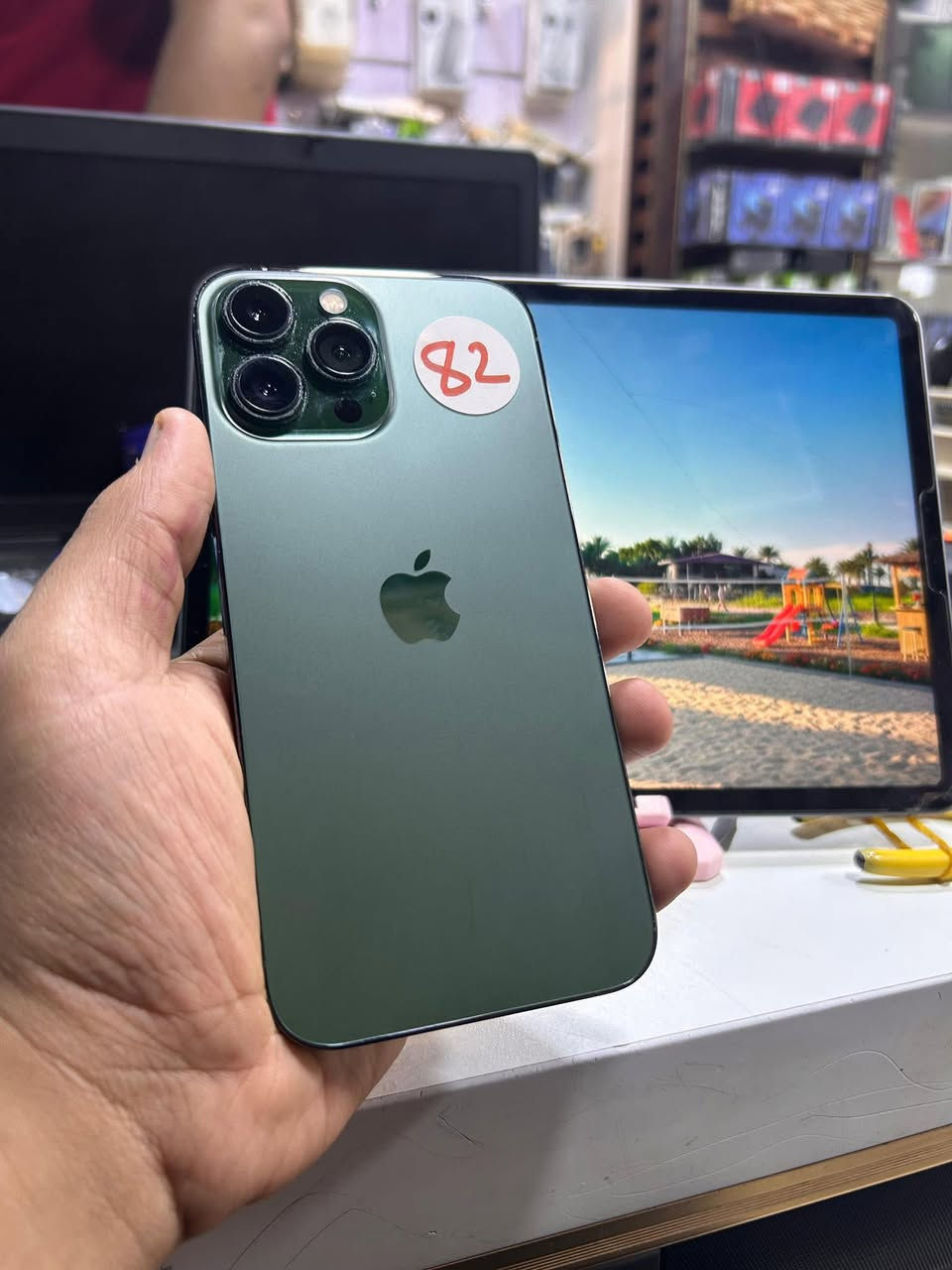 ١٣ برو ماكس شرق اوسط نظافة ١٠٠ 💯 بطاريات 🔋 بلادية ٨٢ مكفول من اي خلل ذاكرة ٢٥٦ مع كامل ملحقات

العنوان / الكراج - م
مجاور مطعم المدينة - مركز M4


**إذا كنت صاحب هذا الإعلان وتريد حذفه لأي سبب، رجاءا أرسل رسالة إلى الدعم الفني**